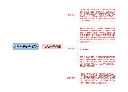 大学舍长开学寄语