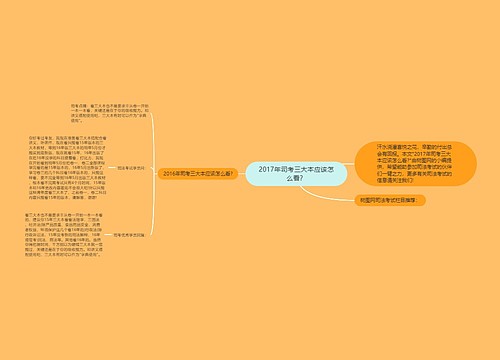 2017年司考三大本应该怎么看？