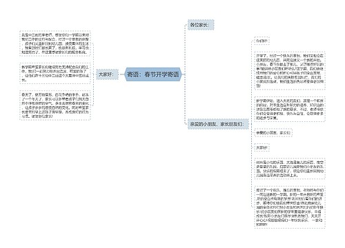 寄语：春节开学寄语