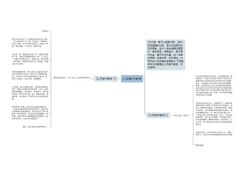 公司春节寄语