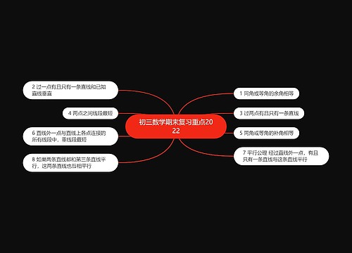 初三数学期末复习重点2022 初三数学期末复习重点2022