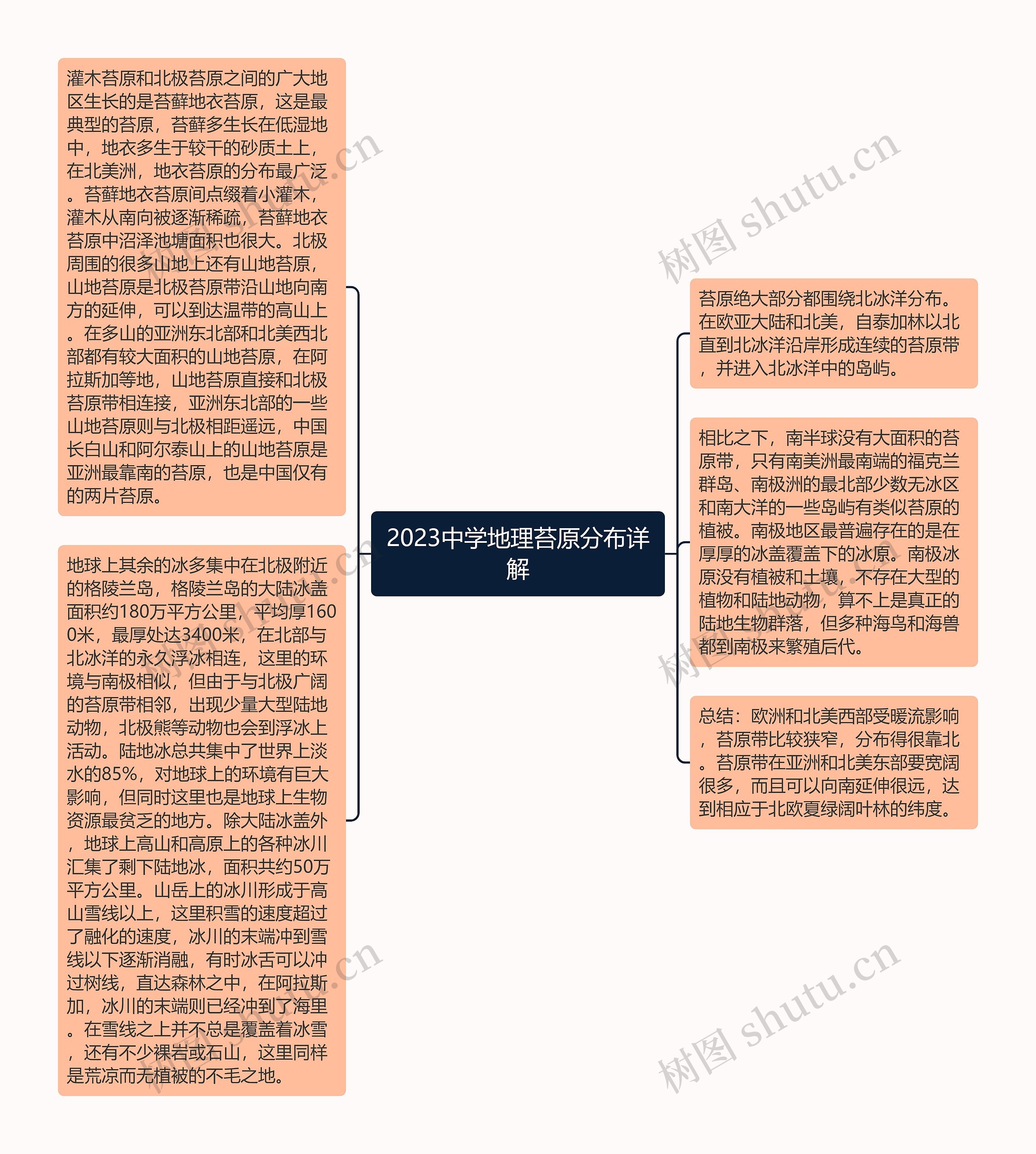 2023中学地理苔原分布详解