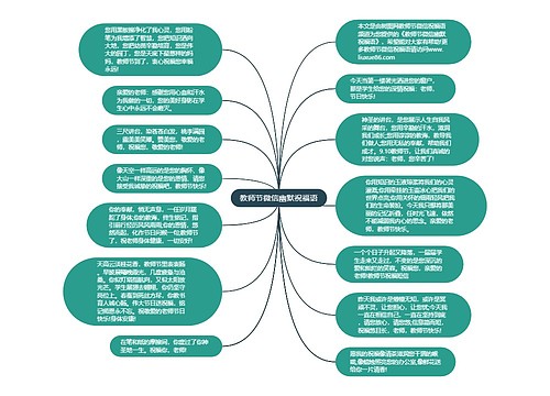 教师节微信幽默祝福语