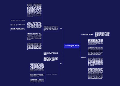 2016司法考试卷三复习策略