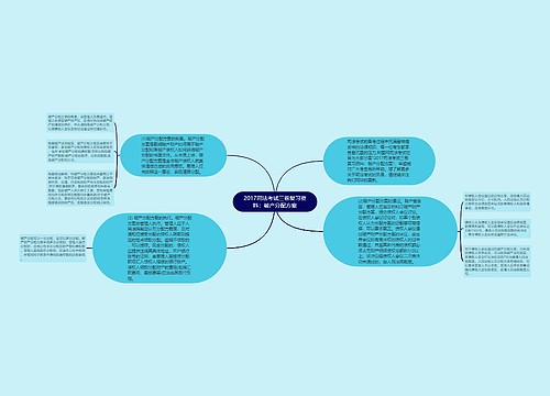 2017司法考试三卷复习资料：破产分配方案