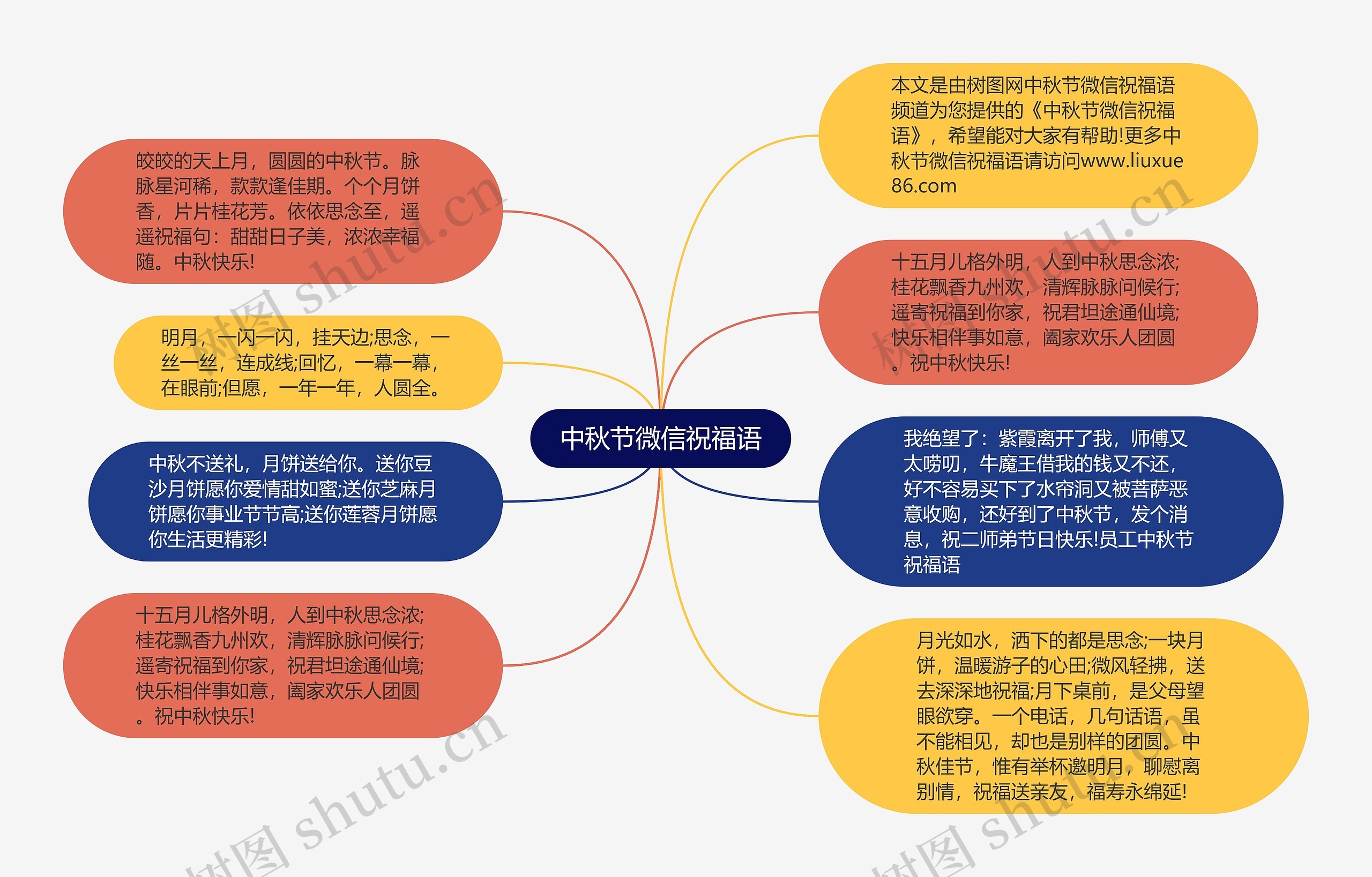 中秋节微信祝福语