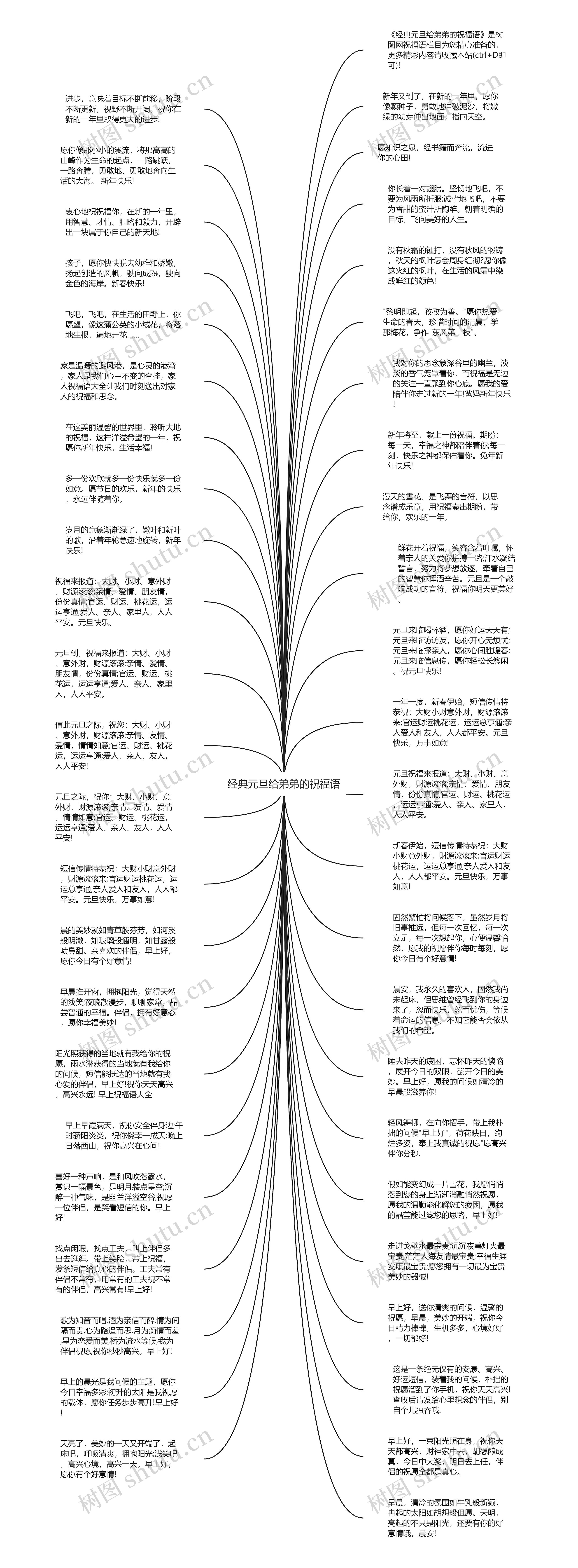 经典元旦给弟弟的祝福语