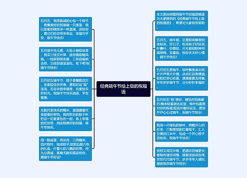 经典端午节给上级的祝福语