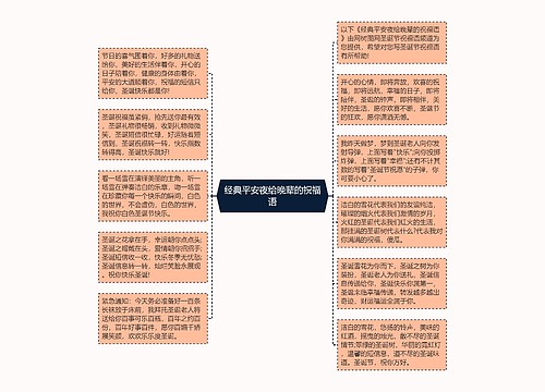 经典平安夜给晚辈的祝福语