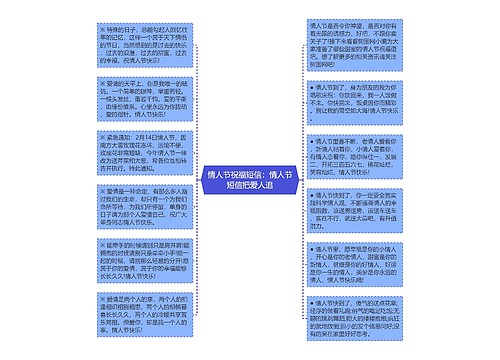 情人节祝福短信：情人节短信把爱人追