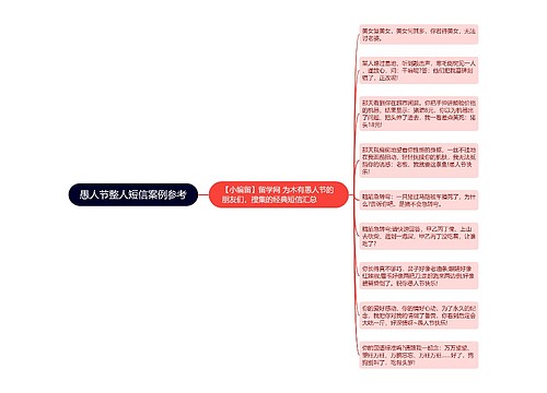 愚人节整人短信案例参考