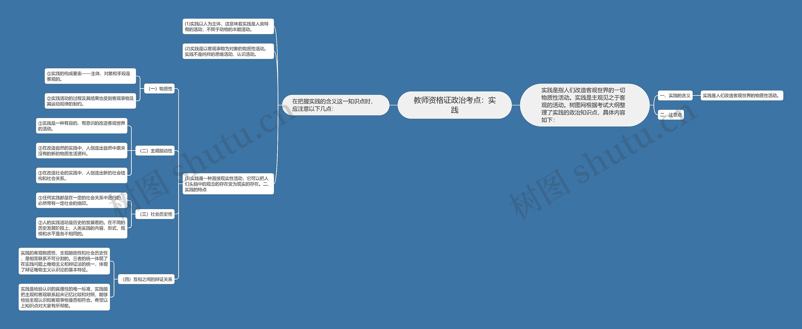 教师资格证政治考点：实践