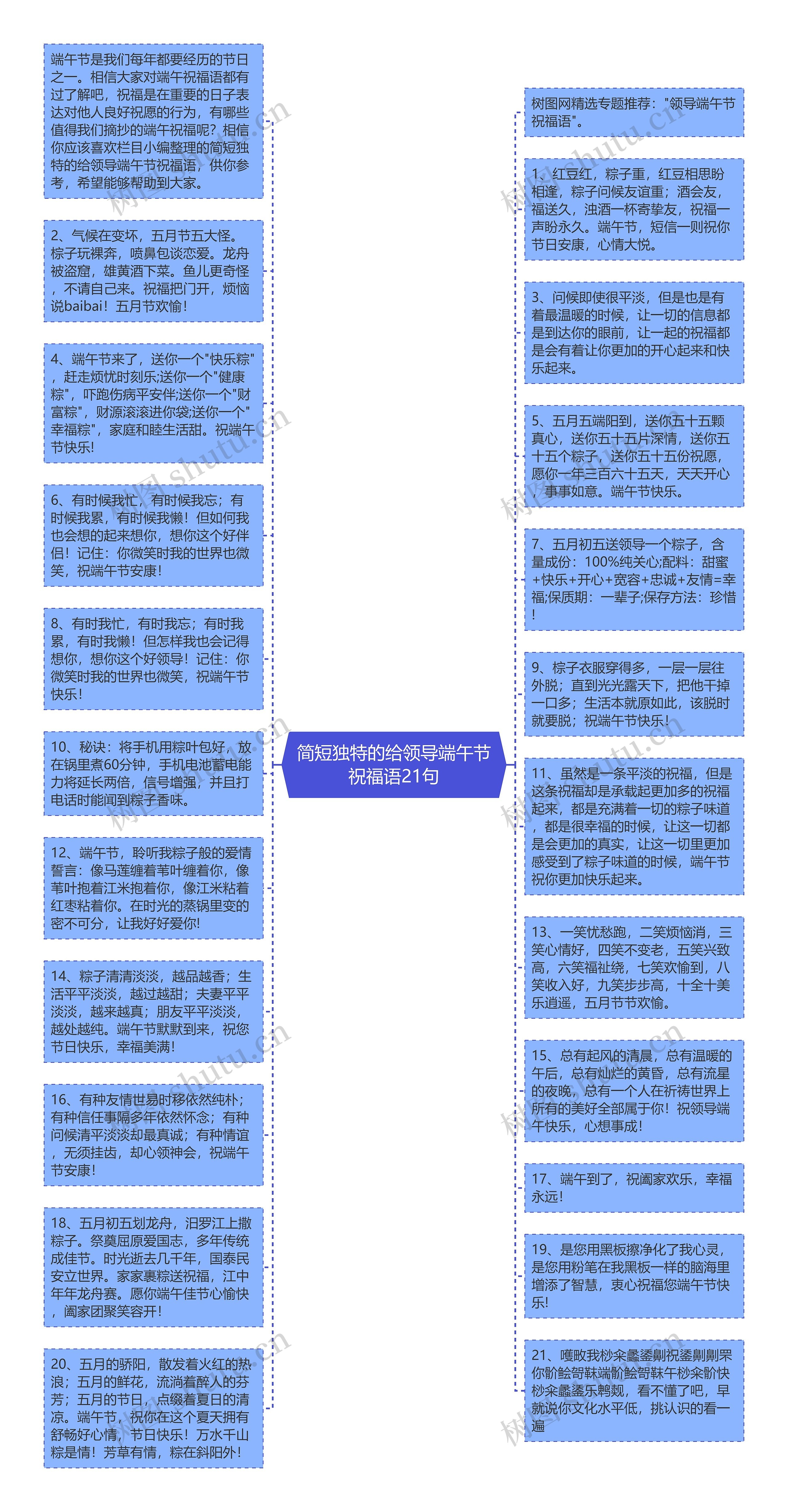 简短独特的给领导端午节祝福语21句