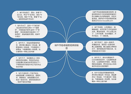 端午节给老板的经典祝福语