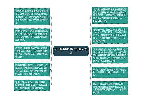 2014经典的愚人节整人短信