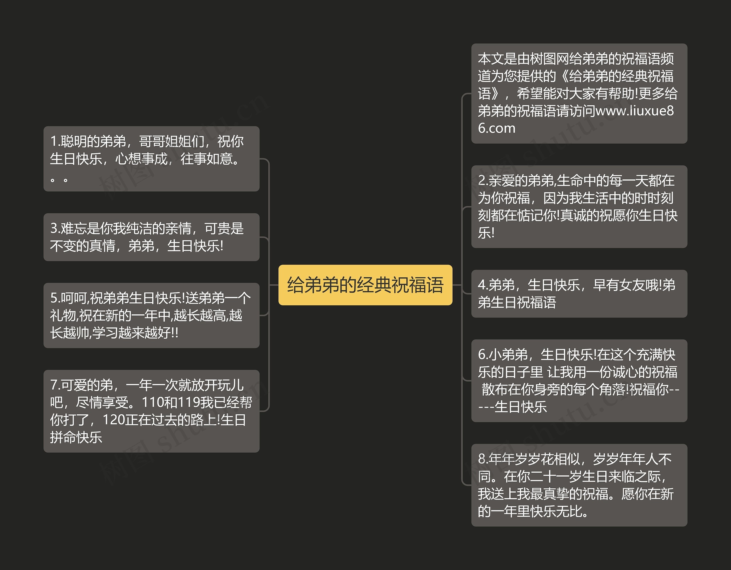 给弟弟的经典祝福语