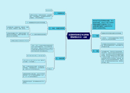 全国教师资格证考试网整理物理知识点：动能