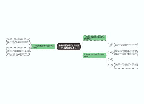 租房合同到期后没有续签中介还需要负责吗