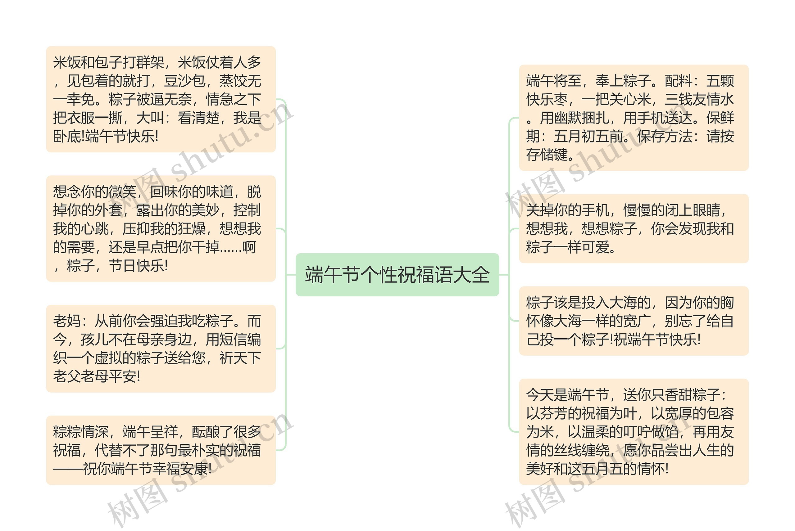 端午节个性祝福语大全