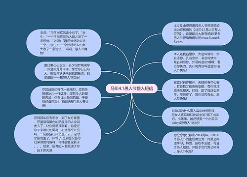 马年4.1愚人节整人短信