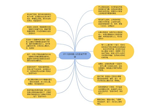 2013送给爱人的圣诞节密语