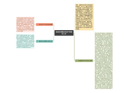 浅谈如何通过知识产权保护工作