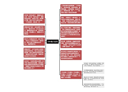 马年整人短信