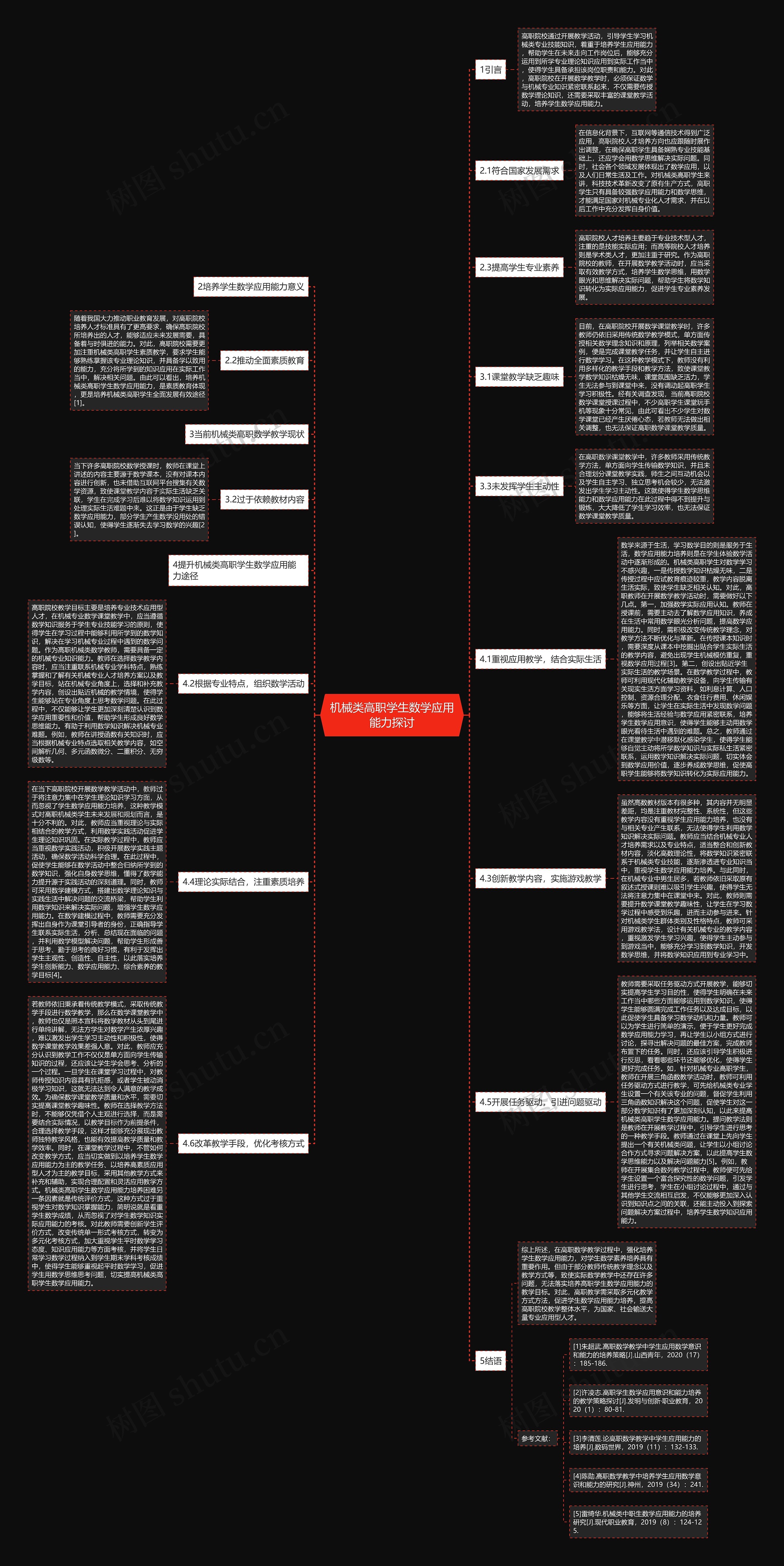 机械类高职学生数学应用能力探讨 机械类高职学生数学应用能力探讨