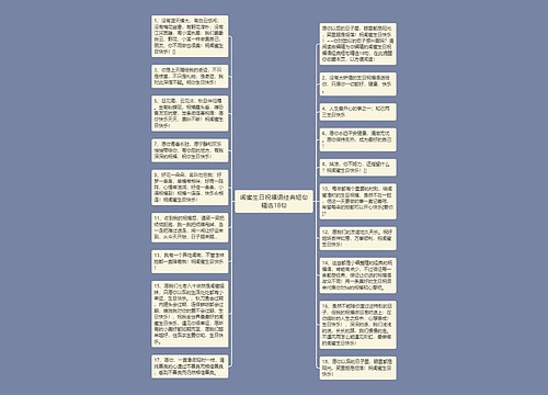 闺蜜生日祝福语经典短句精选18句思维导图