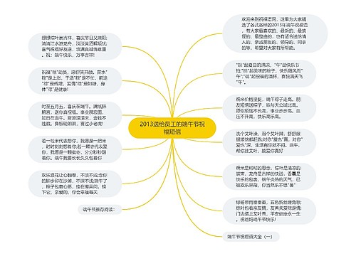 2013送给员工的端午节祝福短信