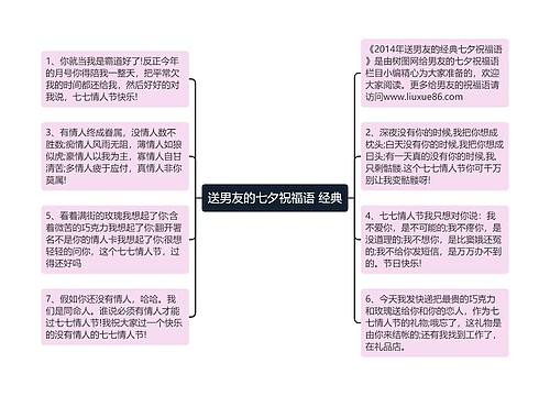 送男友的七夕祝福语 经典