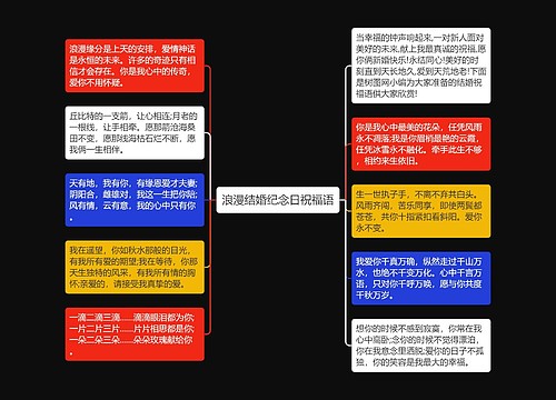 浪漫结婚纪念日祝福语