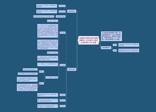 全国教师资格证考试网整理推荐：初中语文《假如生活欺骗了你》教案