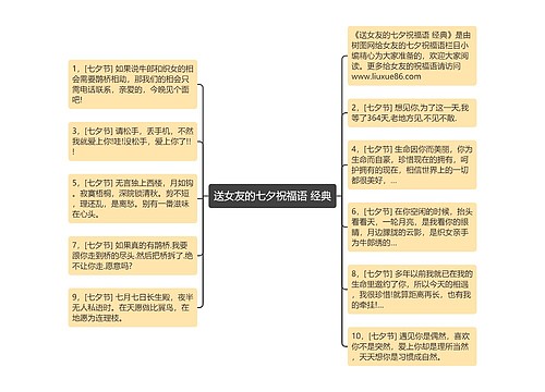 送女友的七夕祝福语 经典