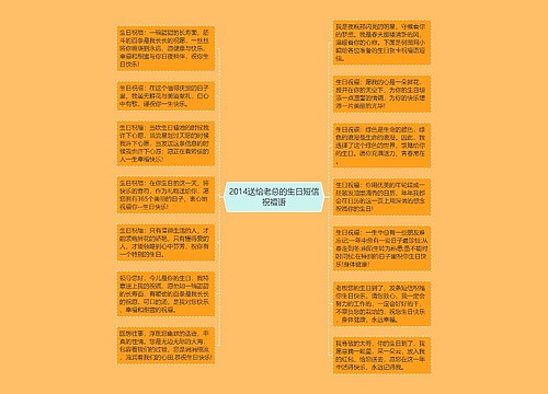 2014送给老总的生日短信祝福语