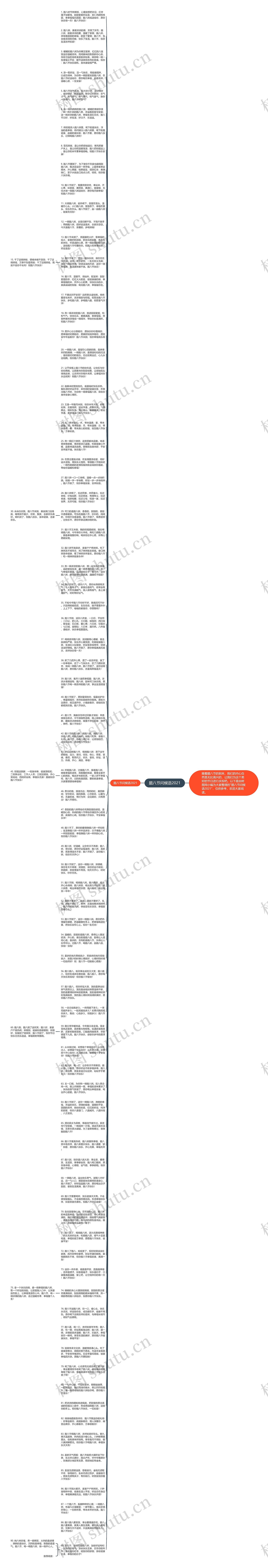 腊八节问候语2021思维导图