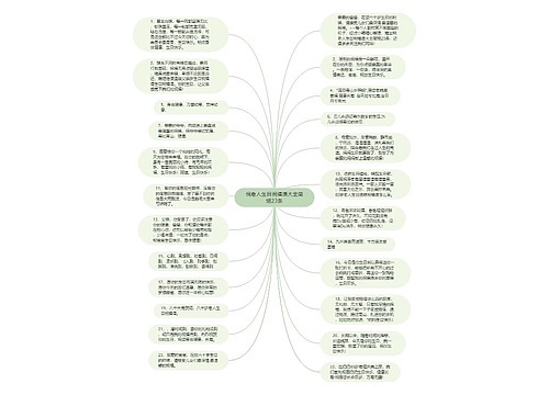 祝老人生日祝福语大全简短23条思维导图