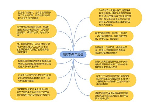 精彩的拜年短信