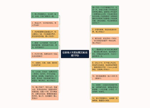 创意情人节朋友圈文案(收藏15句)