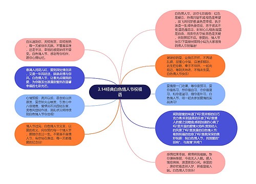 3.14经典白色情人节祝福语