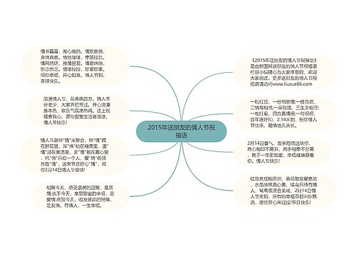 2015年送朋友的情人节祝福语