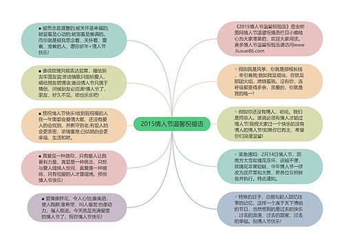 2015情人节温馨祝福语