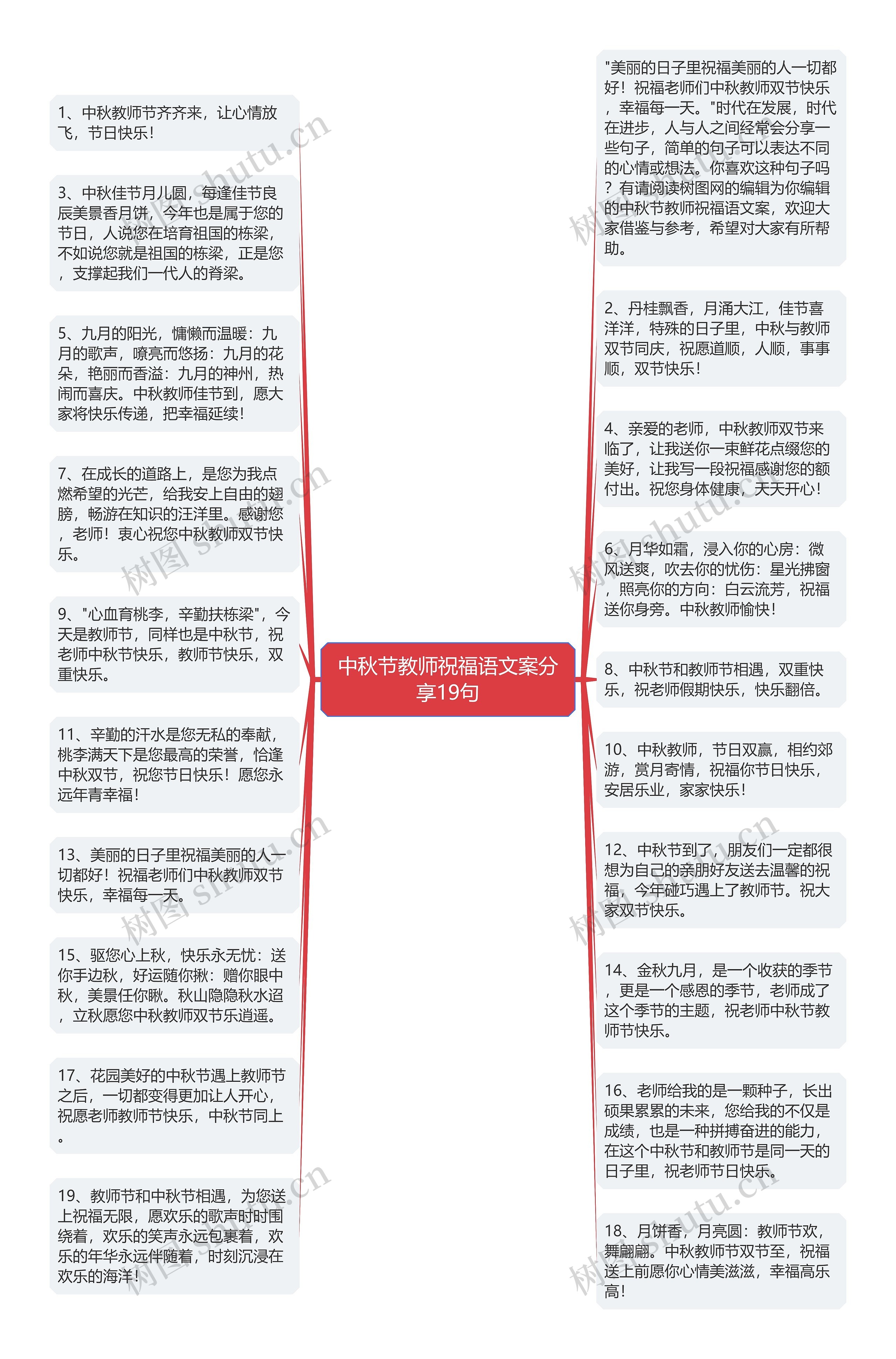 中秋节教师祝福语文案分享19句