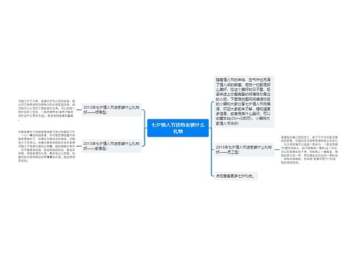 七夕情人节送给老婆什么礼物