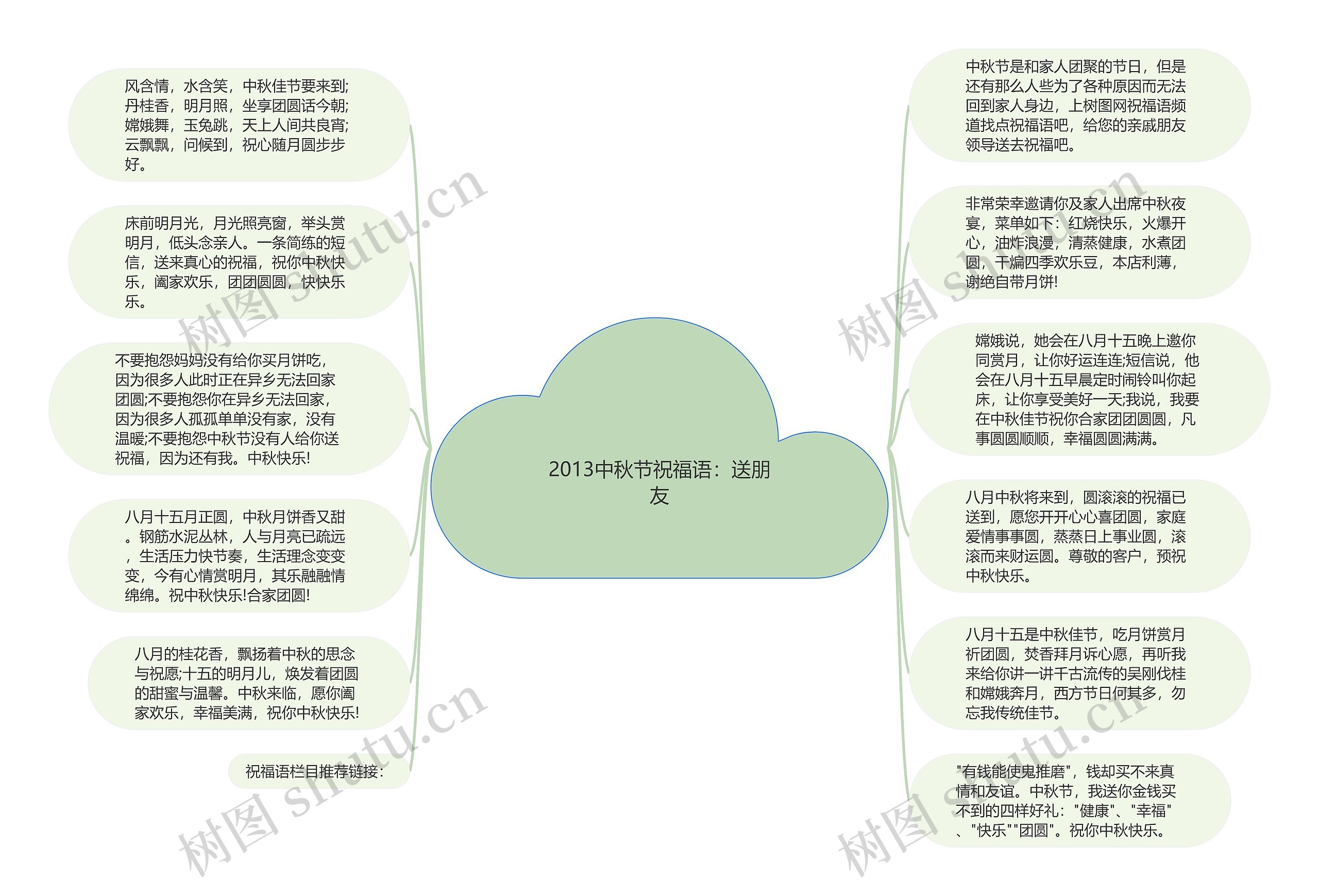 2013中秋节祝福语：送朋友
