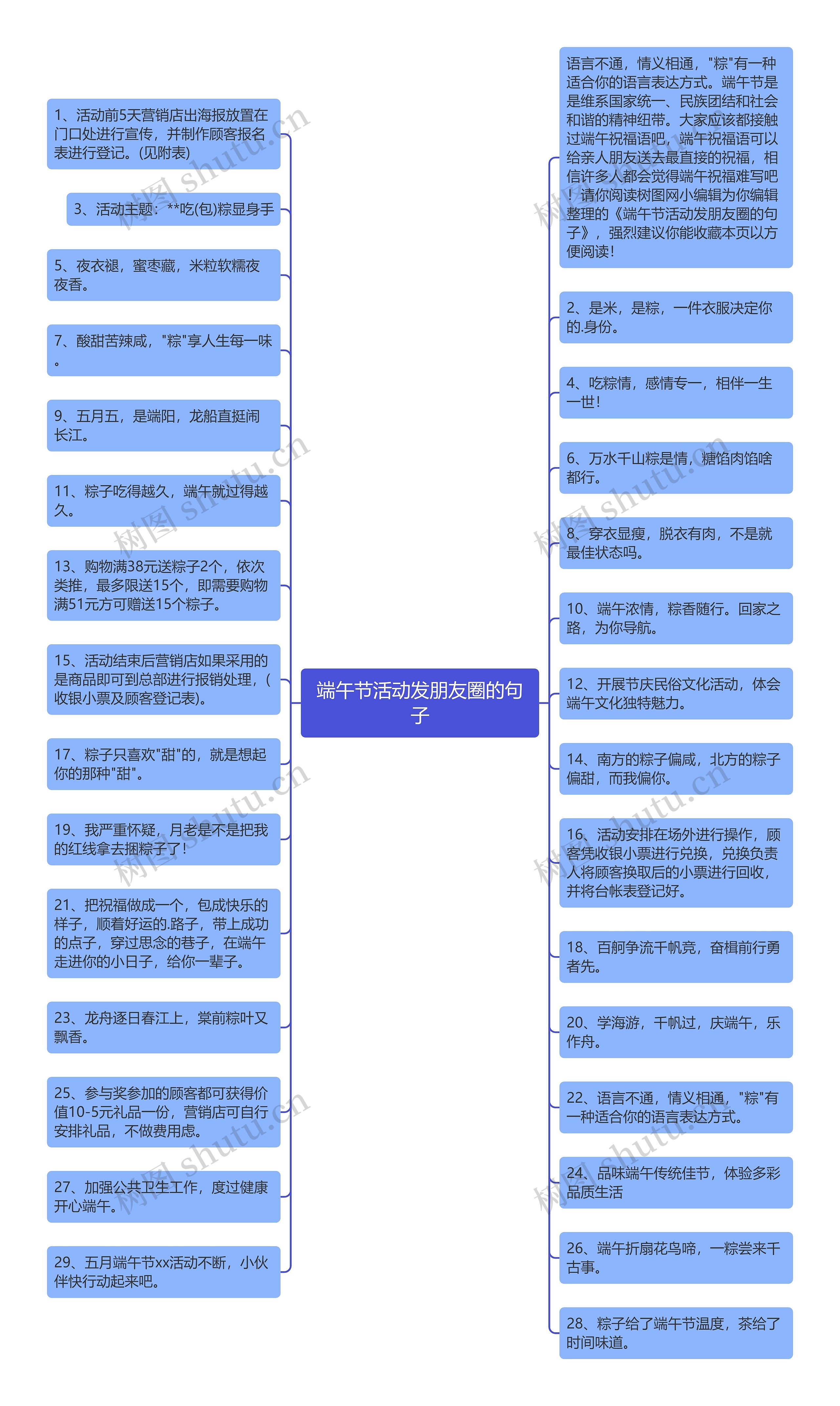 端午节活动发朋友圈的句子
