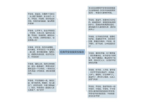 经典平安夜搞笑祝福语