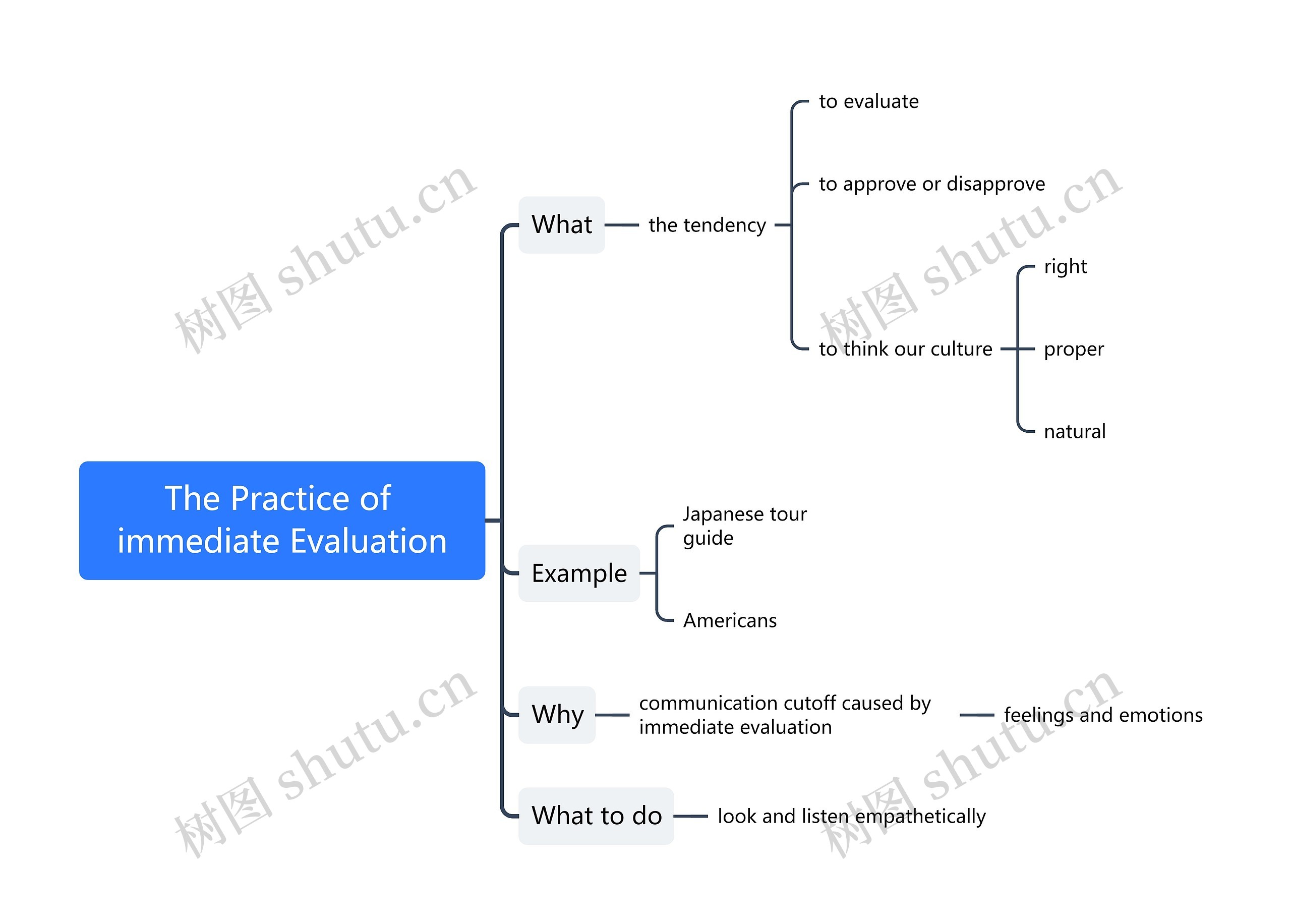 The Practice of immediate Evaluation思维导图