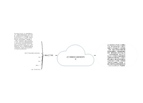 2014普通员工辞职报告范本