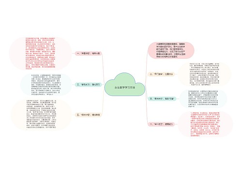 女生数学学习方法